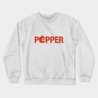 Pepper typography design Crewneck Sweatshirt